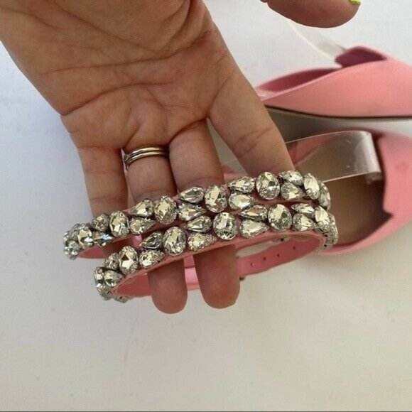 Aminah Abdul Jillil Soleil Ballet Flats Shoes Pink - Picture 7 of 9